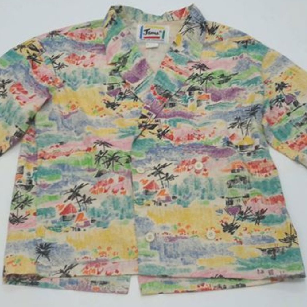 80's Jams World tropical blazer